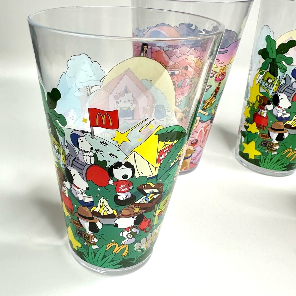 Set of 4 McDonald’s Collector’s Edition Cups - Picture 4 of 11